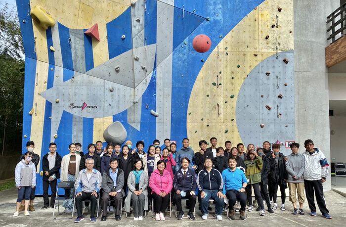 攀登錦標賽 敏實科技大學林嘉翔勇奪雙料冠軍圖片