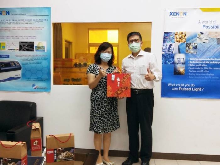 防疫小精靈即將問巿　敏實科技大學育成中心產學合作成果亮眼圖片