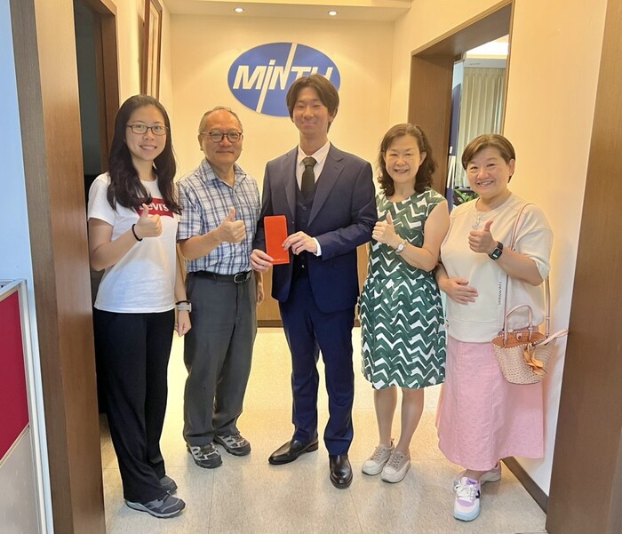 敏實科大智慧製造系廖勳赴日交換 豐儒基金會董事長邱鏡淳頒萬日圓獎學金圖片