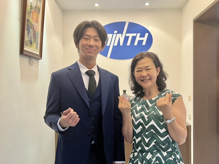 敏實科大智慧製造系廖勳赴日交換 豐儒基金會董事長邱鏡淳頒萬日圓獎學金圖片